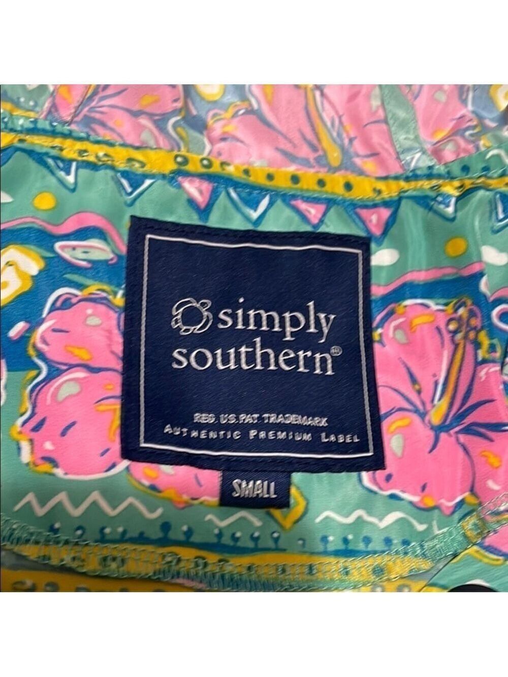 NWOT SIMPLY SOUTHERN WOMEN’S WINDBREAKER SZ SMALL - Picture 8 of 11